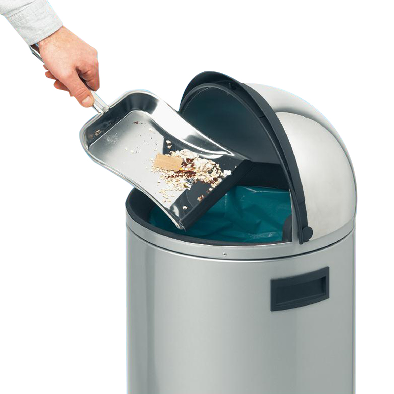 km球形盖不锈钢银色踏板垃圾桶50l品牌: hailo 编码: 1120850069 进口